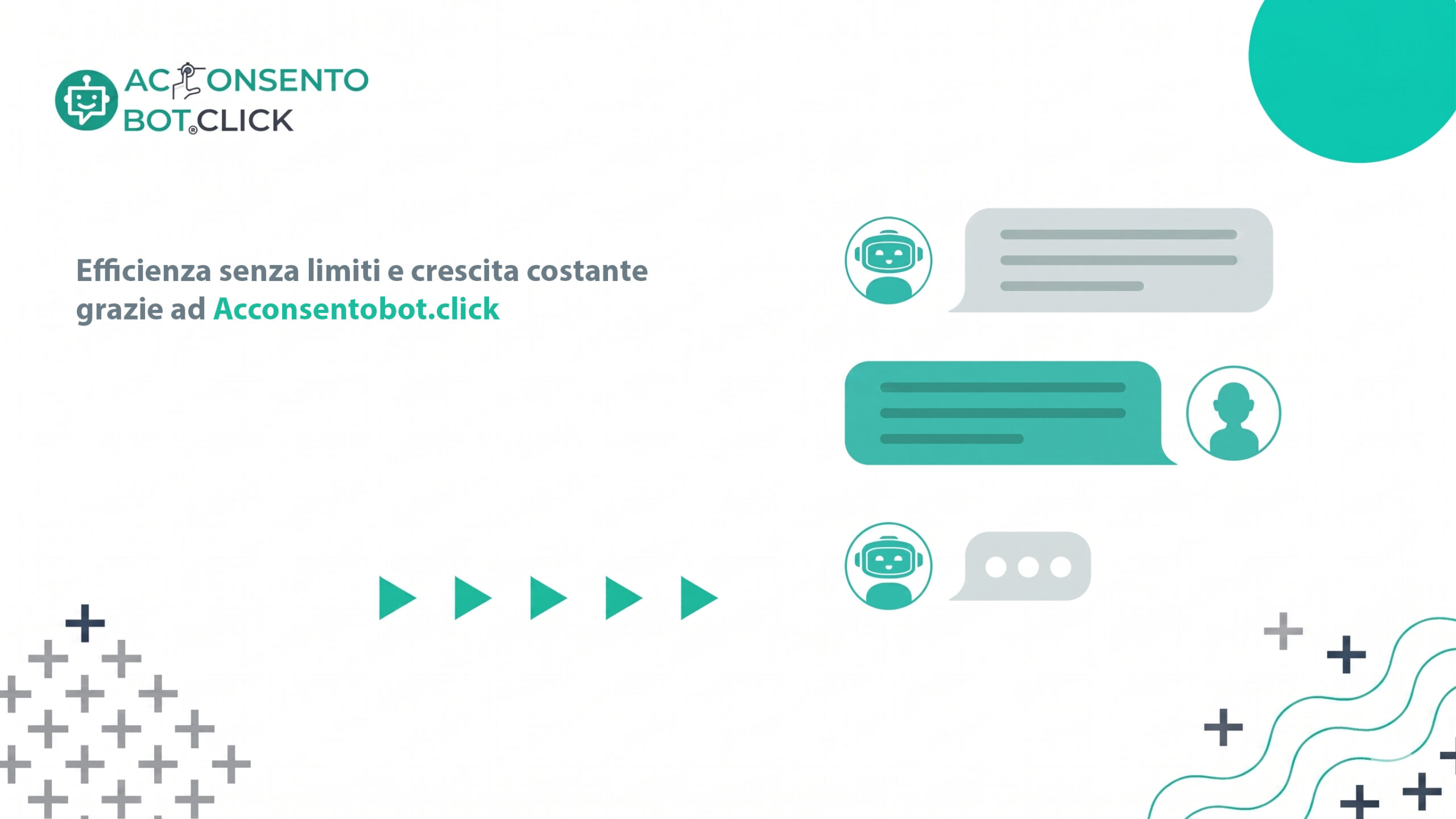 Al momento stai visualizzando Efficienza e crescita costante con il chatbot per aziende Acconsentobot.click