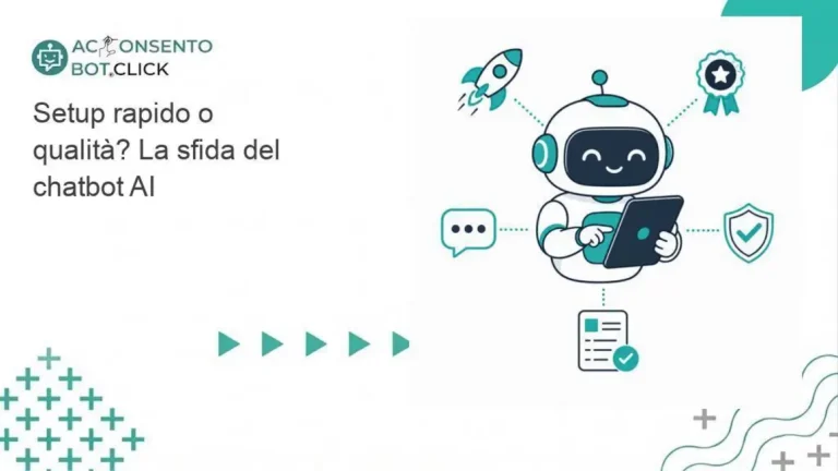 Scopri di più sull'articolo Setup rapido o qualità? La sfida del chatbot AI